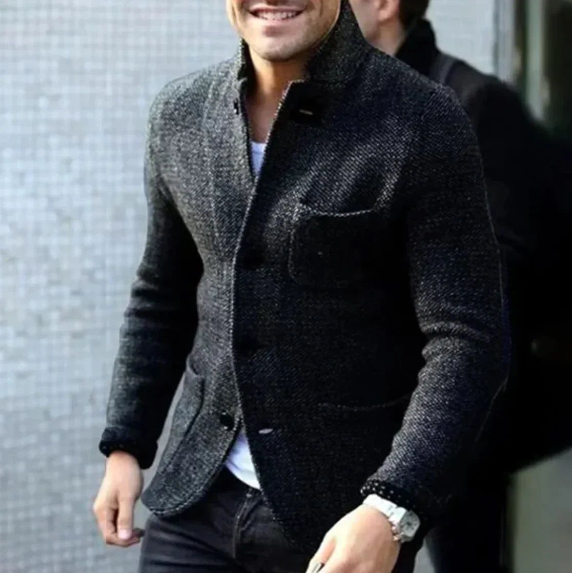 Stylische elegante Jacke mit Kragen