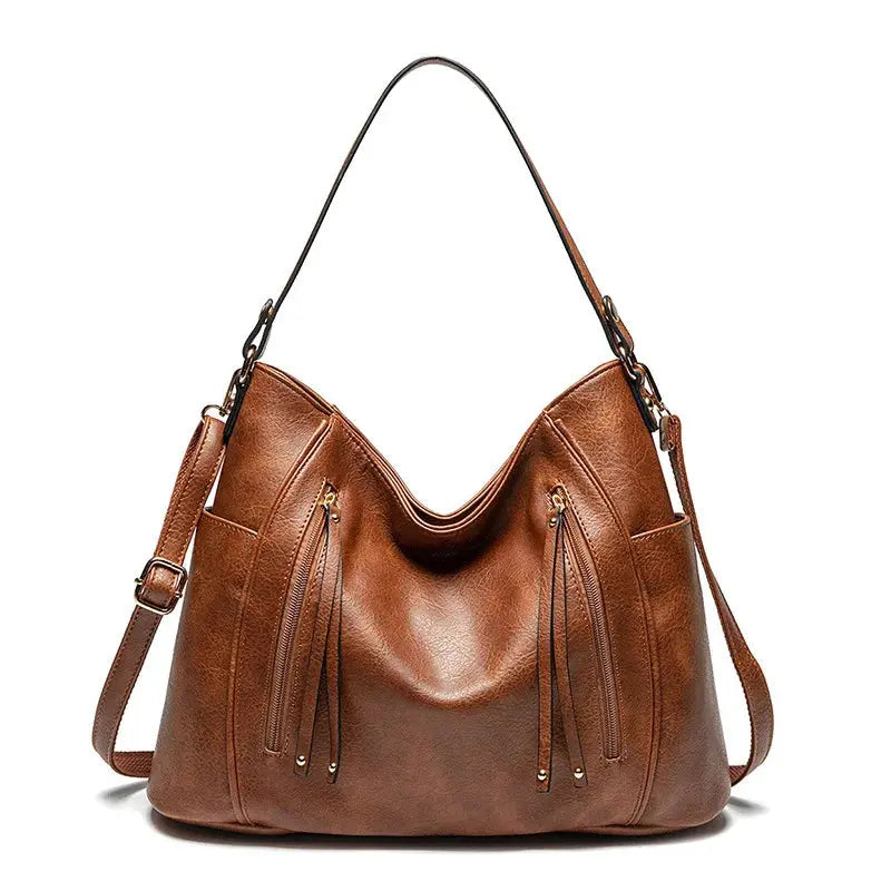 Blanches Eleganz | Luxuriöse Ledertasche