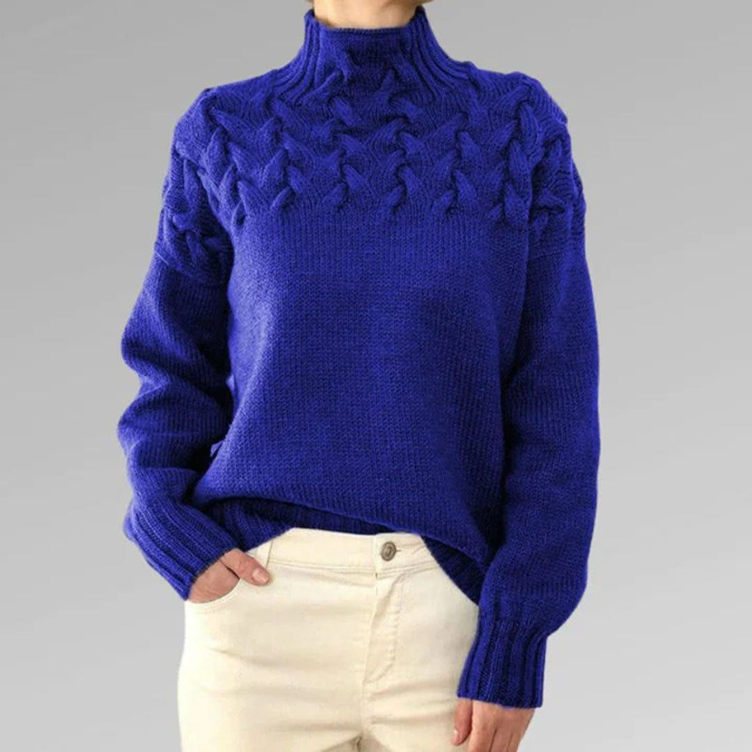 Fritzie | Eleganter Rollkragenpullover