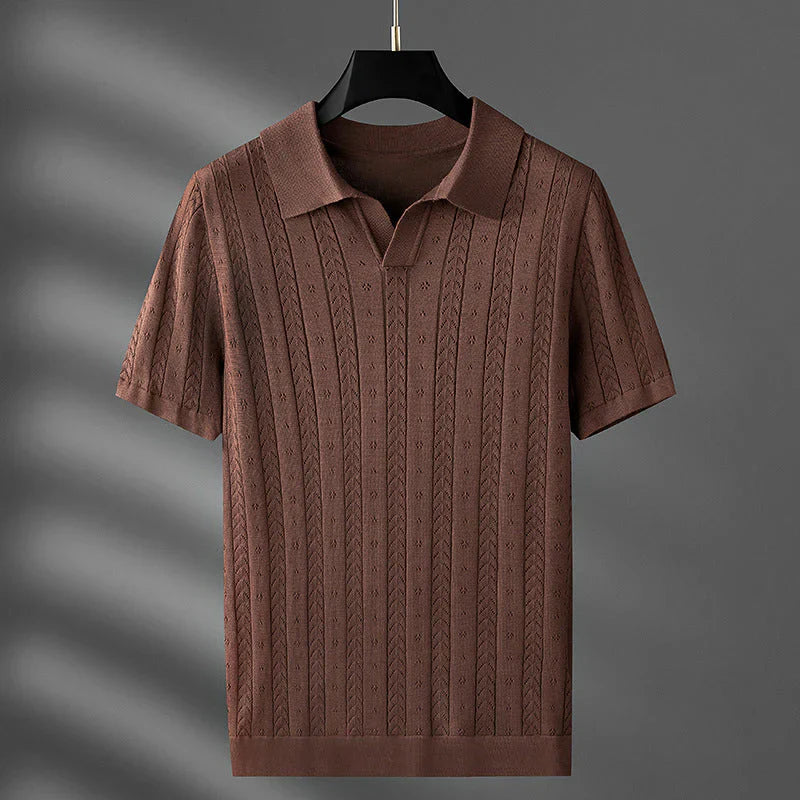 Elegantes Strickpolo für jeden Anlass – Lasse