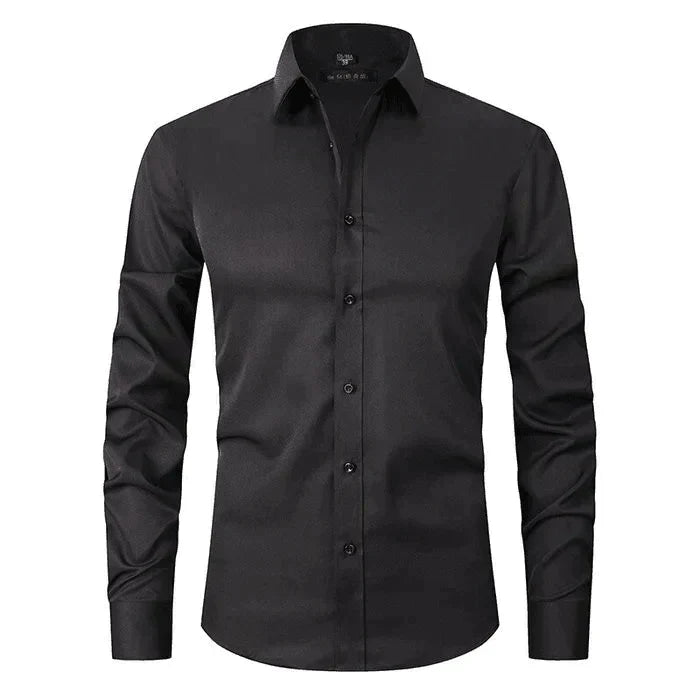 Herren Stretch Business Hemd Atmungsaktiv Komfort – Travax