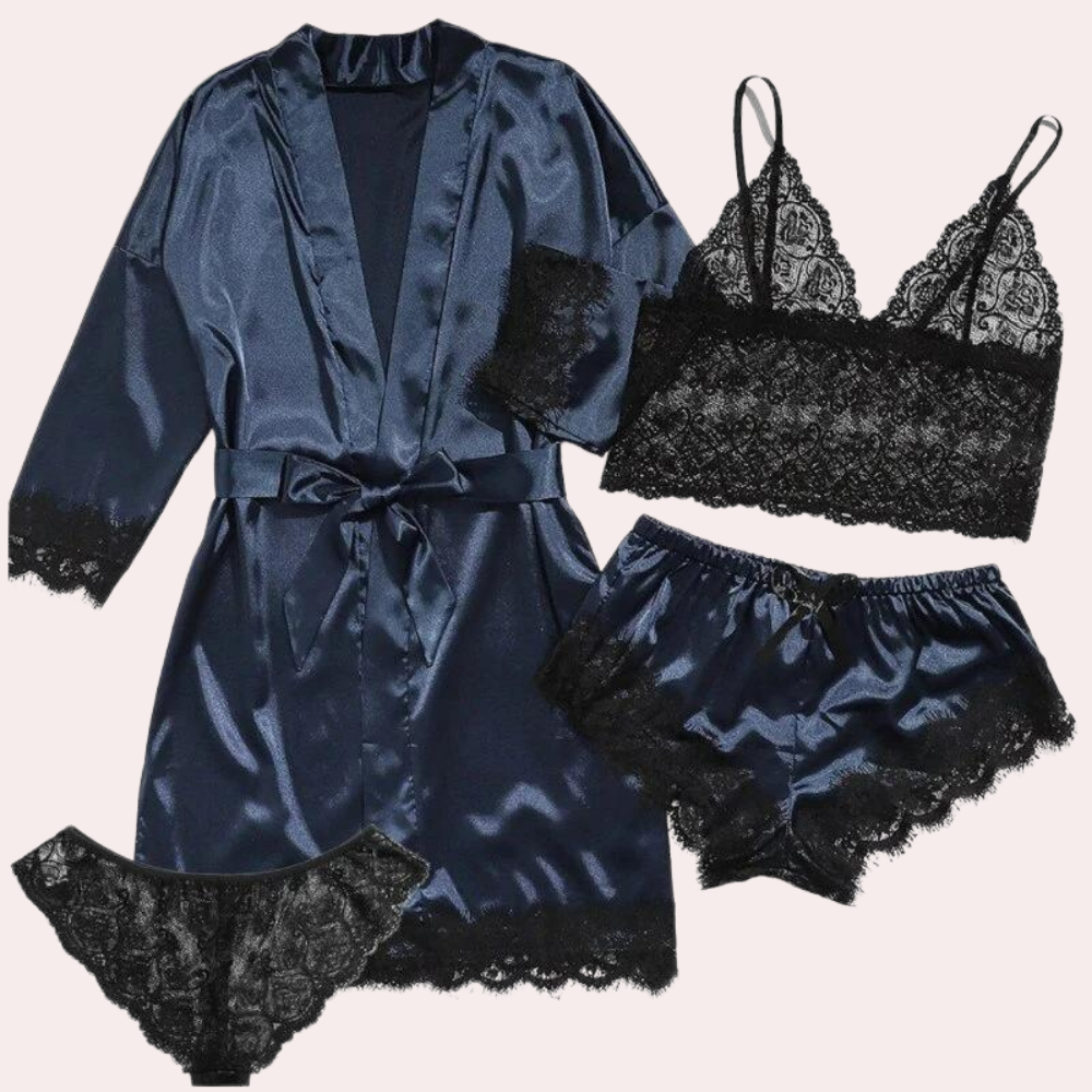Lorie | 4-teilige Lingerie-Kleid