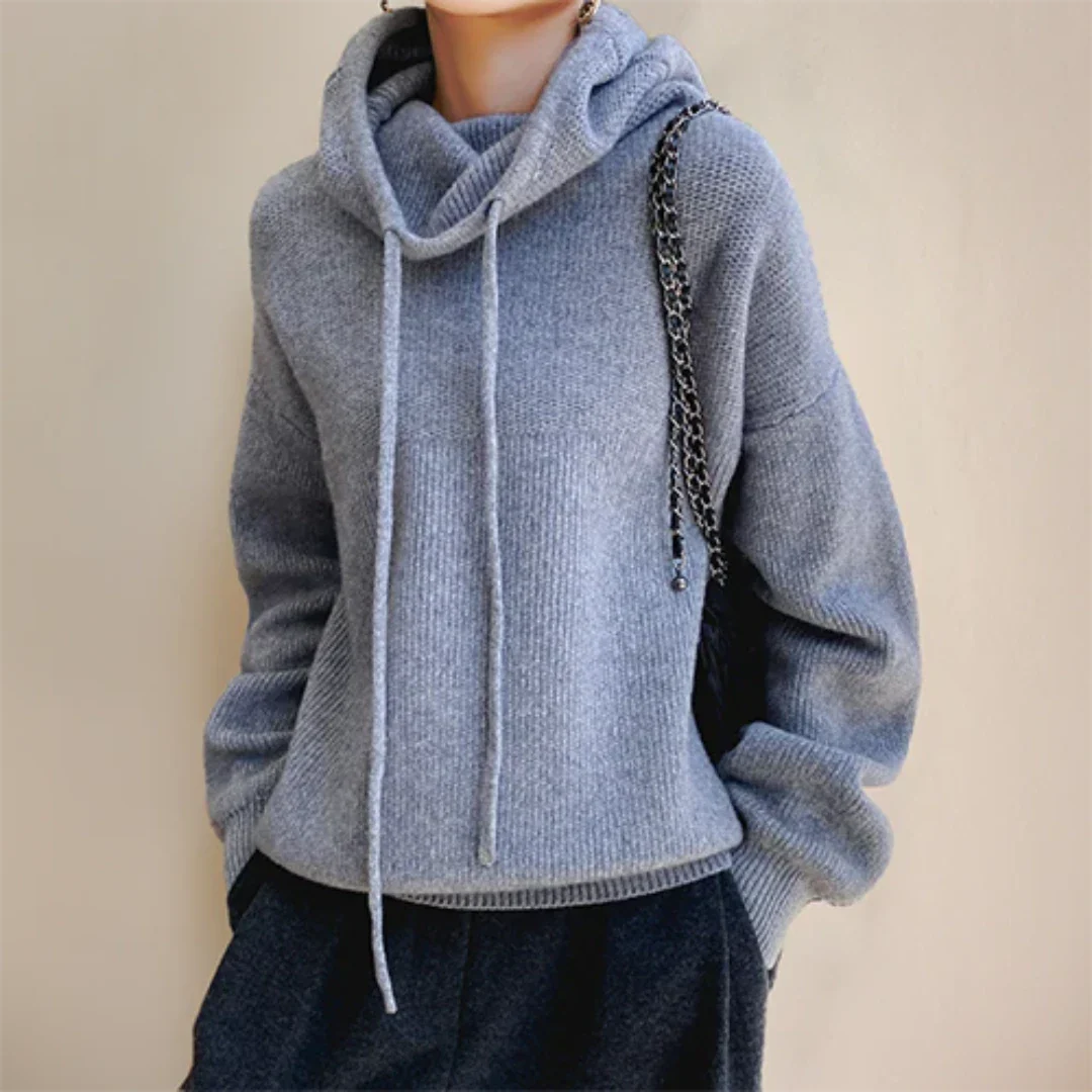 Carlamin | Damen Warme Kapuzenpulli | Langarm