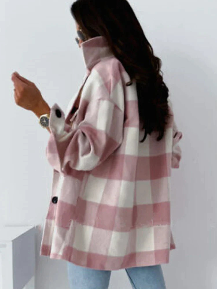 Gabriele | Stilvolle karierte Jacke