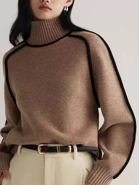 Felicitas | Weich gestrickter Pullover Strickpullover für Frauen