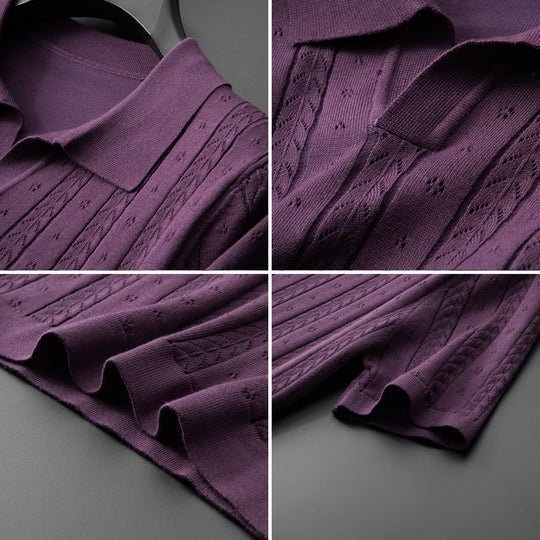 Elegantes Strickpolo für jeden Anlass – Lasse