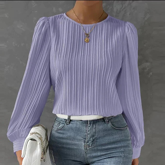 EMMI | PLISSIERTE BLUSE