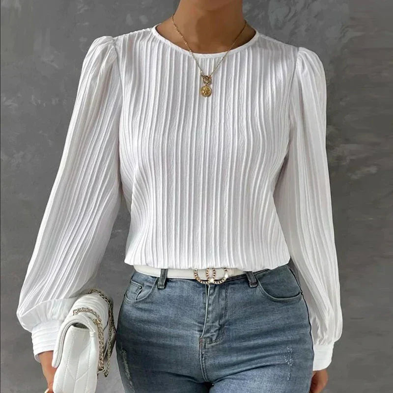 EMMI | PLISSIERTE BLUSE
