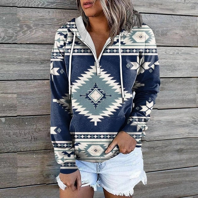 Kallista | Ethnische Hoodies für Damen