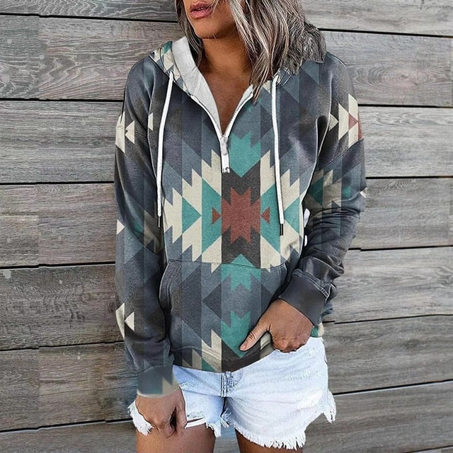 Kallista | Ethnische Hoodies für Damen