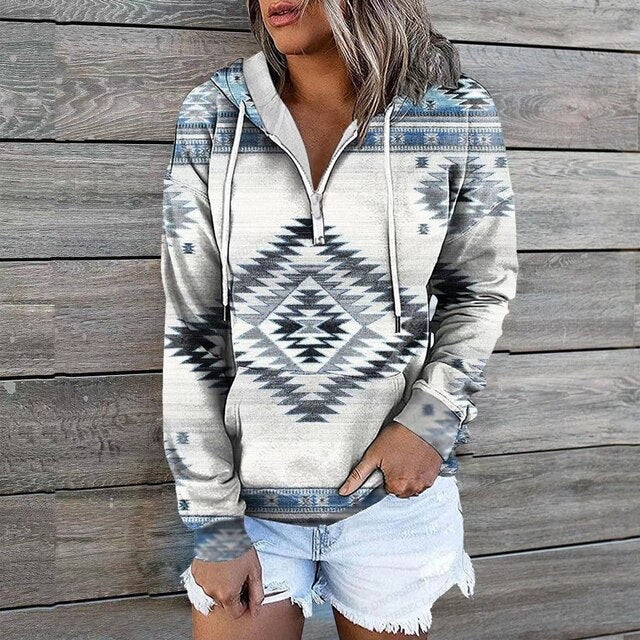 Kallista | Ethnische Hoodies für Damen