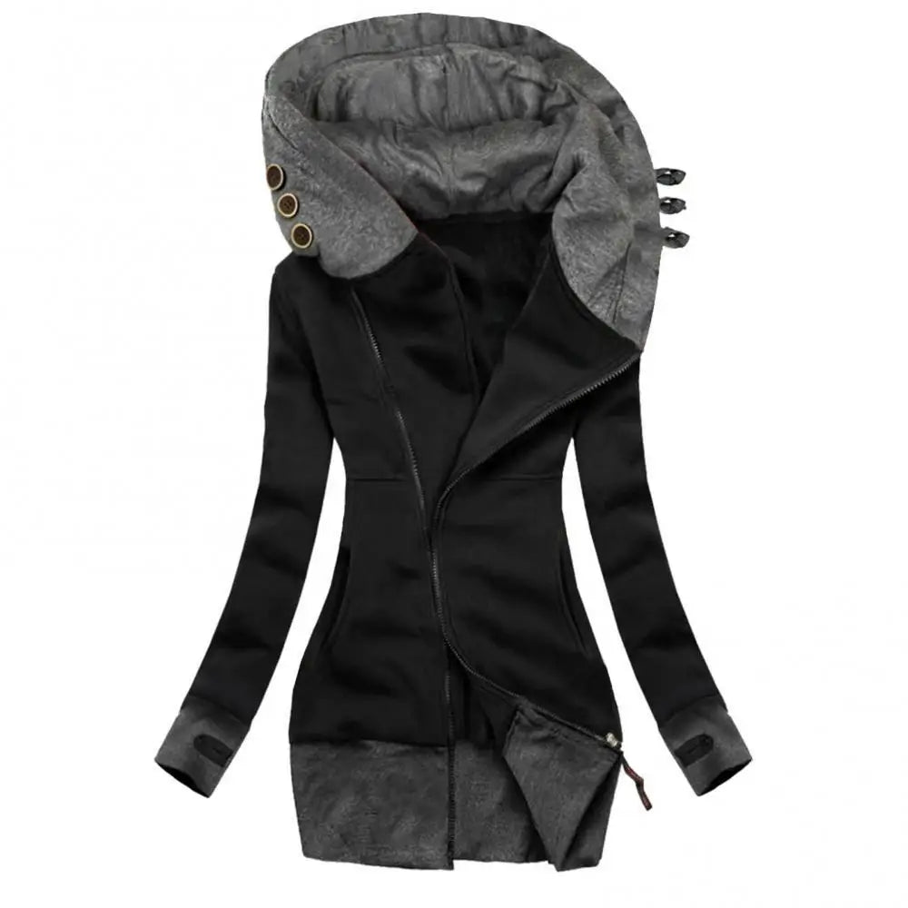 Winterjacke mit Reißverschluss für Damen