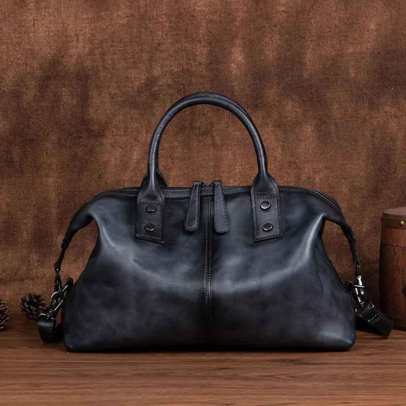 Cordula™ | Handgefertigte Vintage-Tasche aus Leder