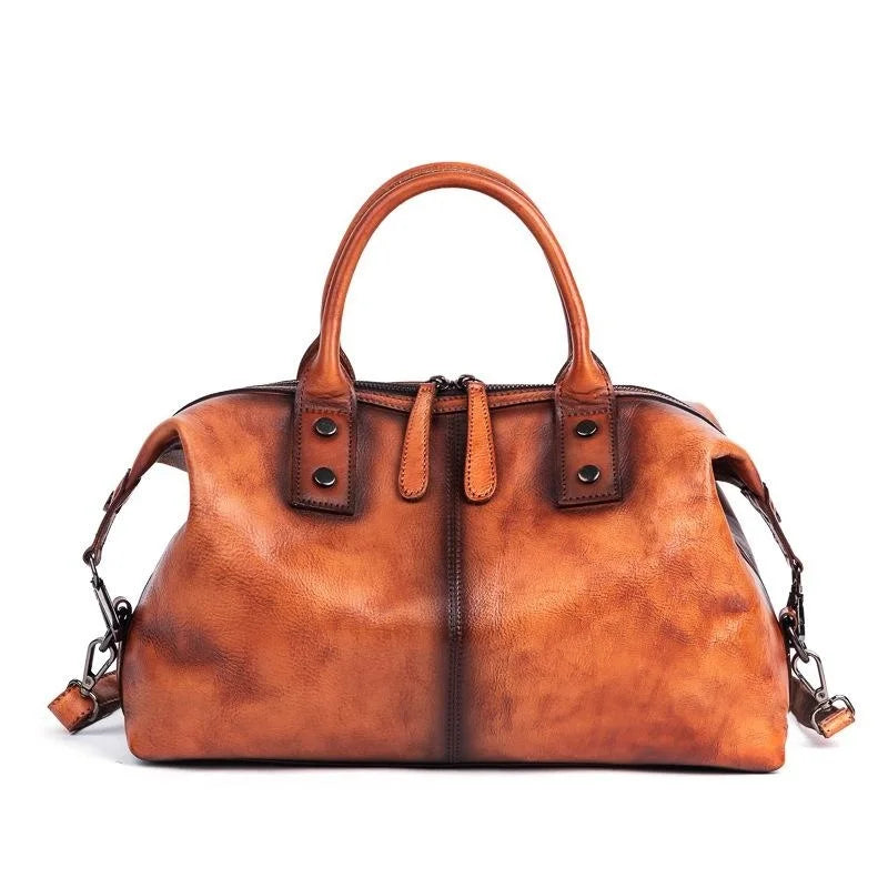 Cordula™ | Handgefertigte Vintage-Tasche aus Leder