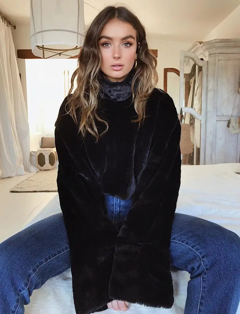 Minke | Winter Damen Sweatshirt