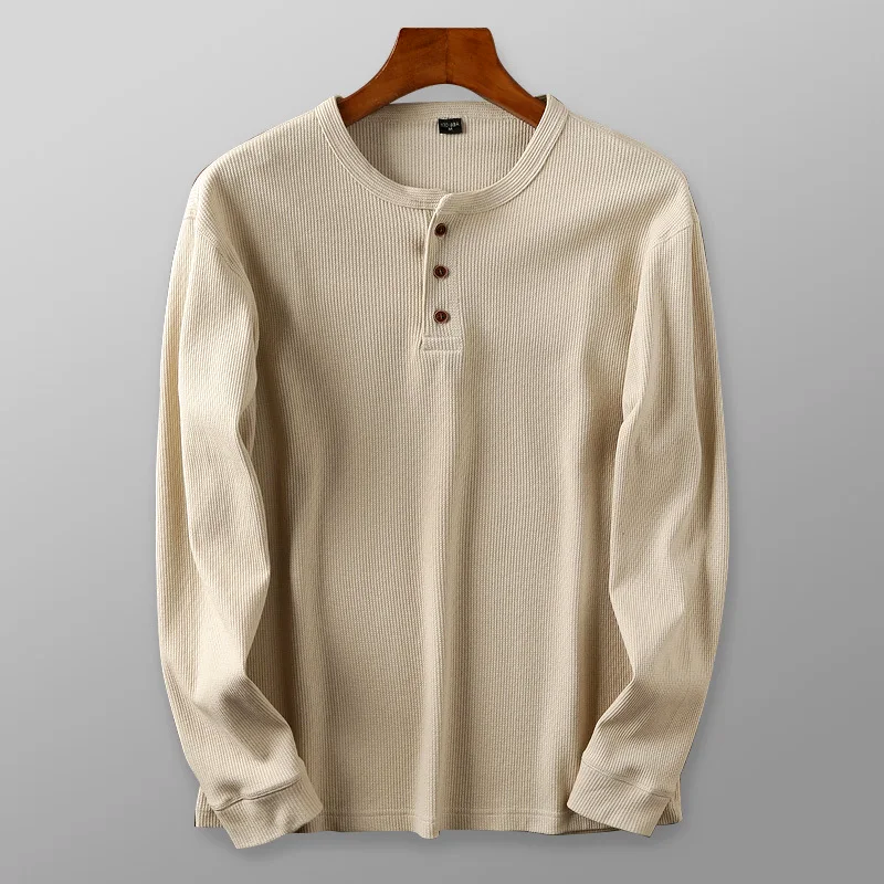 Terence - Khaki Baumwollmischung Hemd