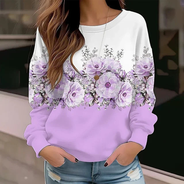 Rosa Vintage Sweatshirt - Eva