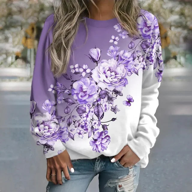 Rosa Vintage Sweatshirt - Eva