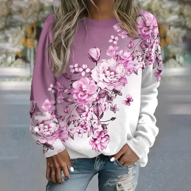 Rosa Vintage Sweatshirt - Eva