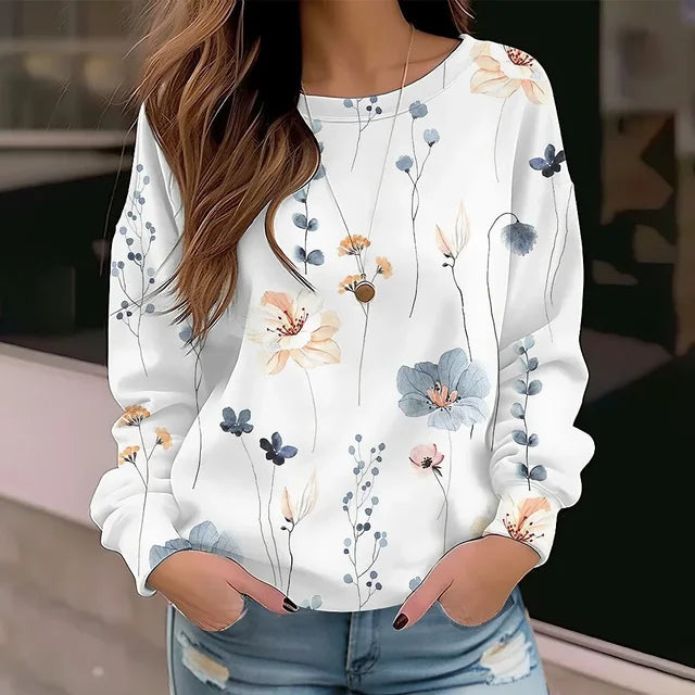 Rosa Vintage Sweatshirt - Eva