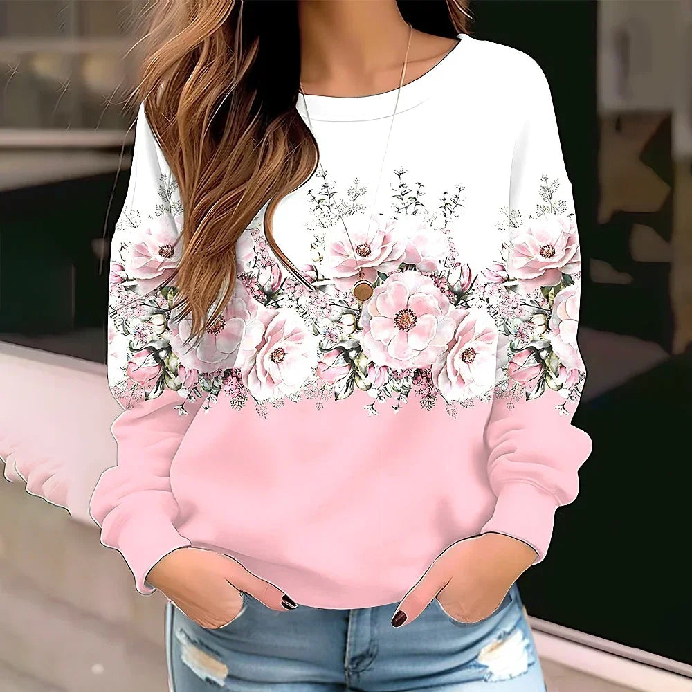 Rosa Vintage Sweatshirt - Eva