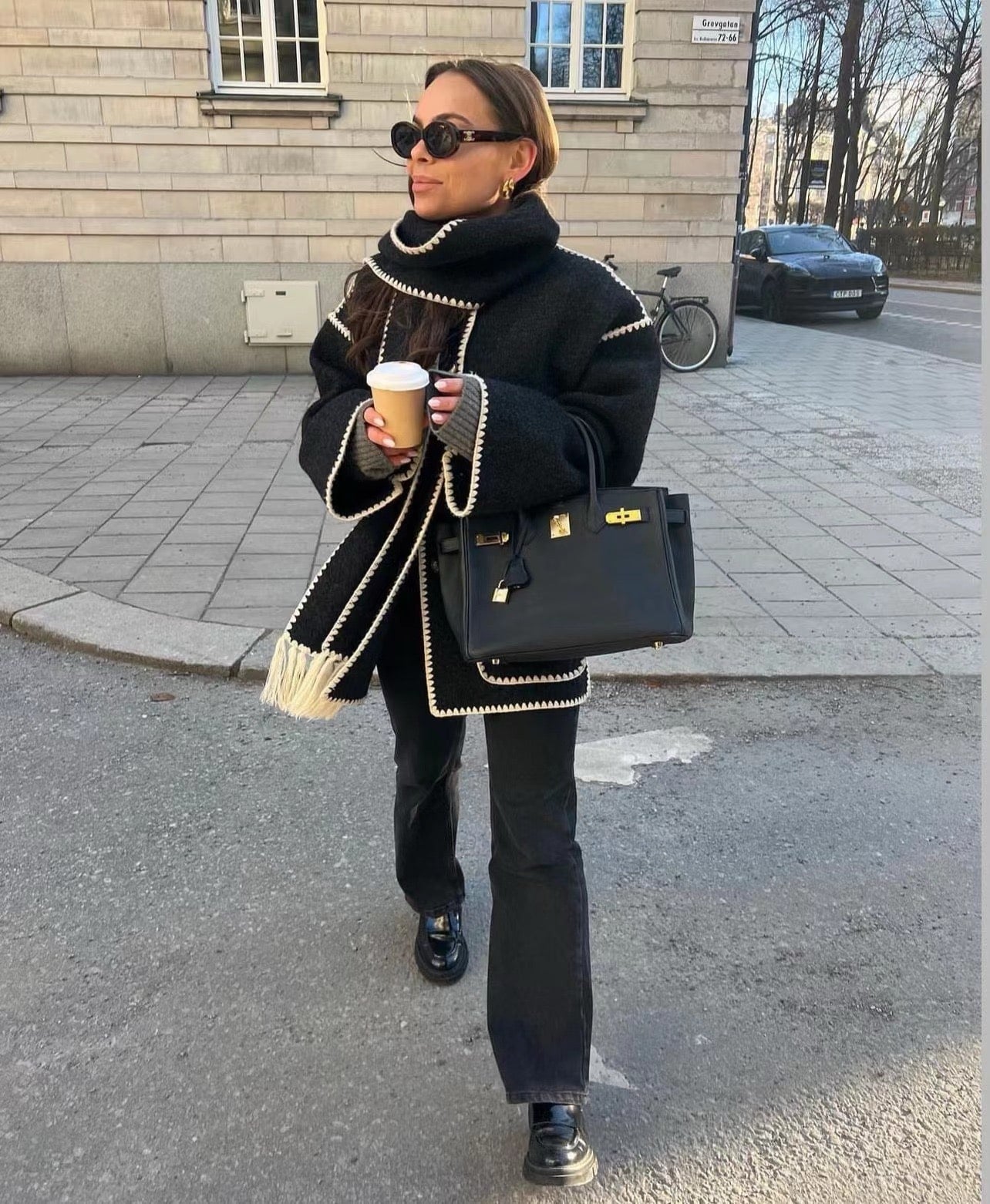 Klara™ - Bequeme Manteljacke aus Wolle