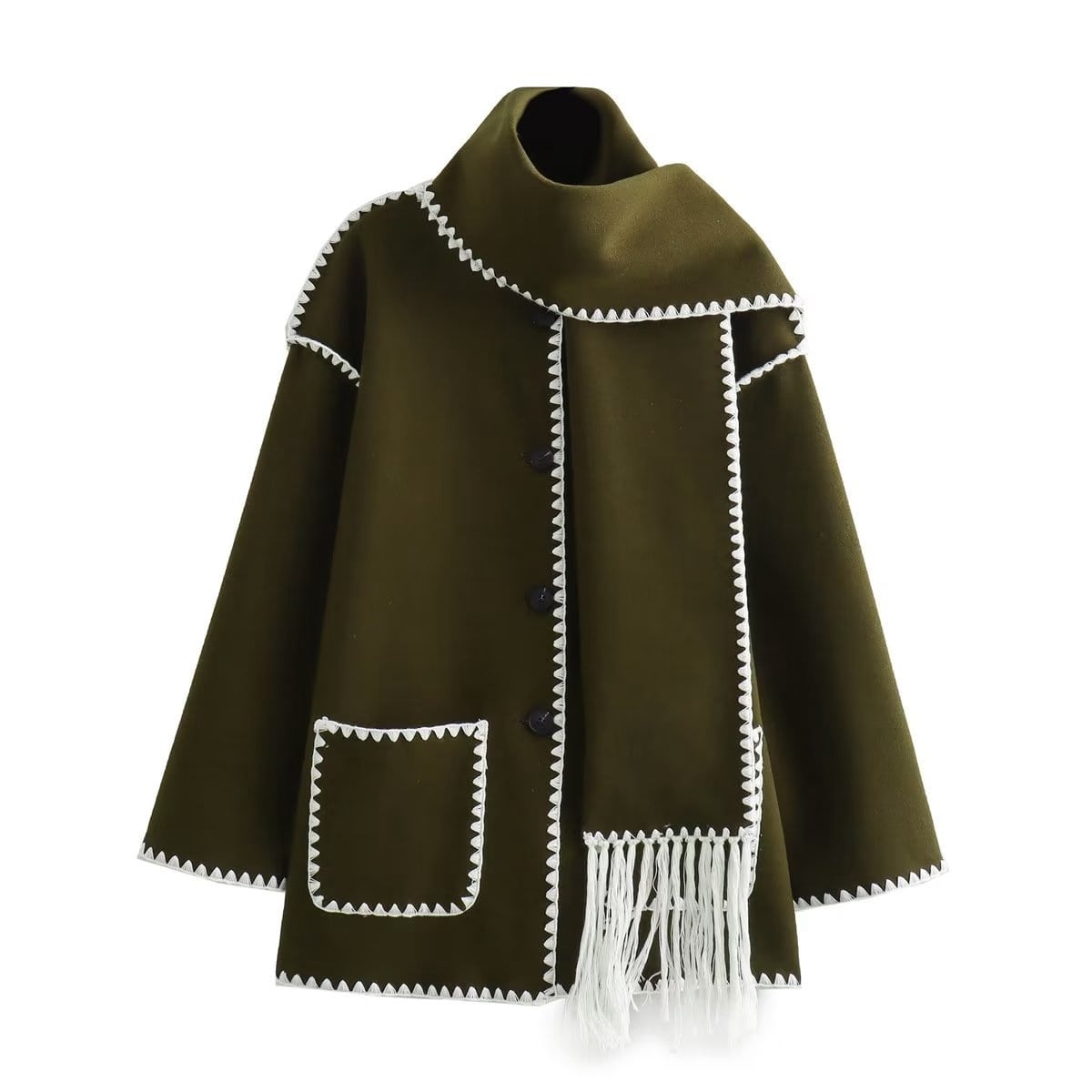 Klara™ - Bequeme Manteljacke aus Wolle