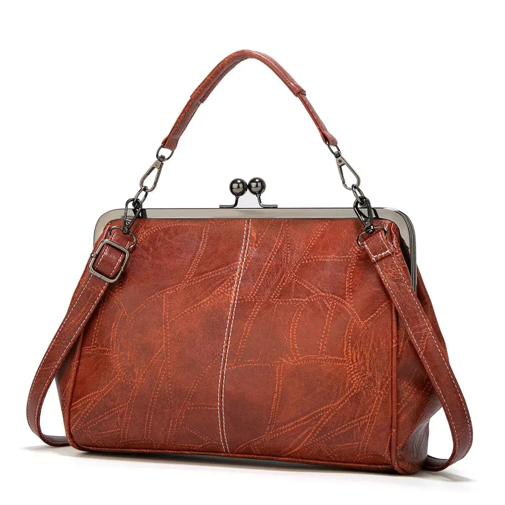 Johannas Klassischer Charme | Vintage Ledertasche