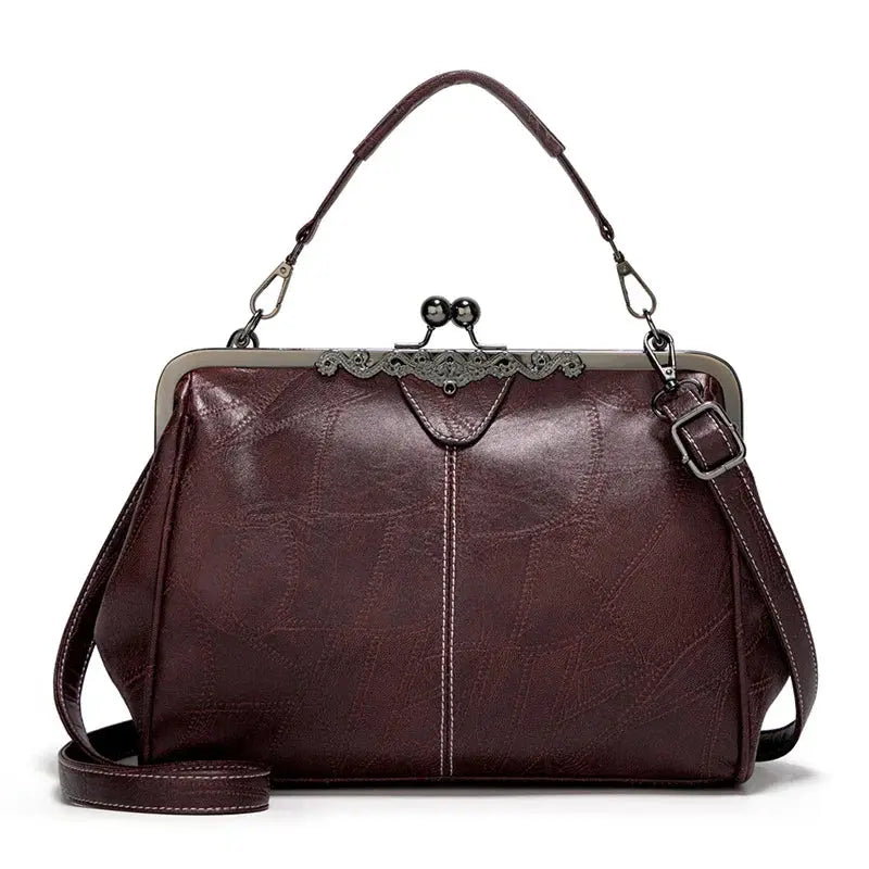 Johannas Klassischer Charme | Vintage Ledertasche