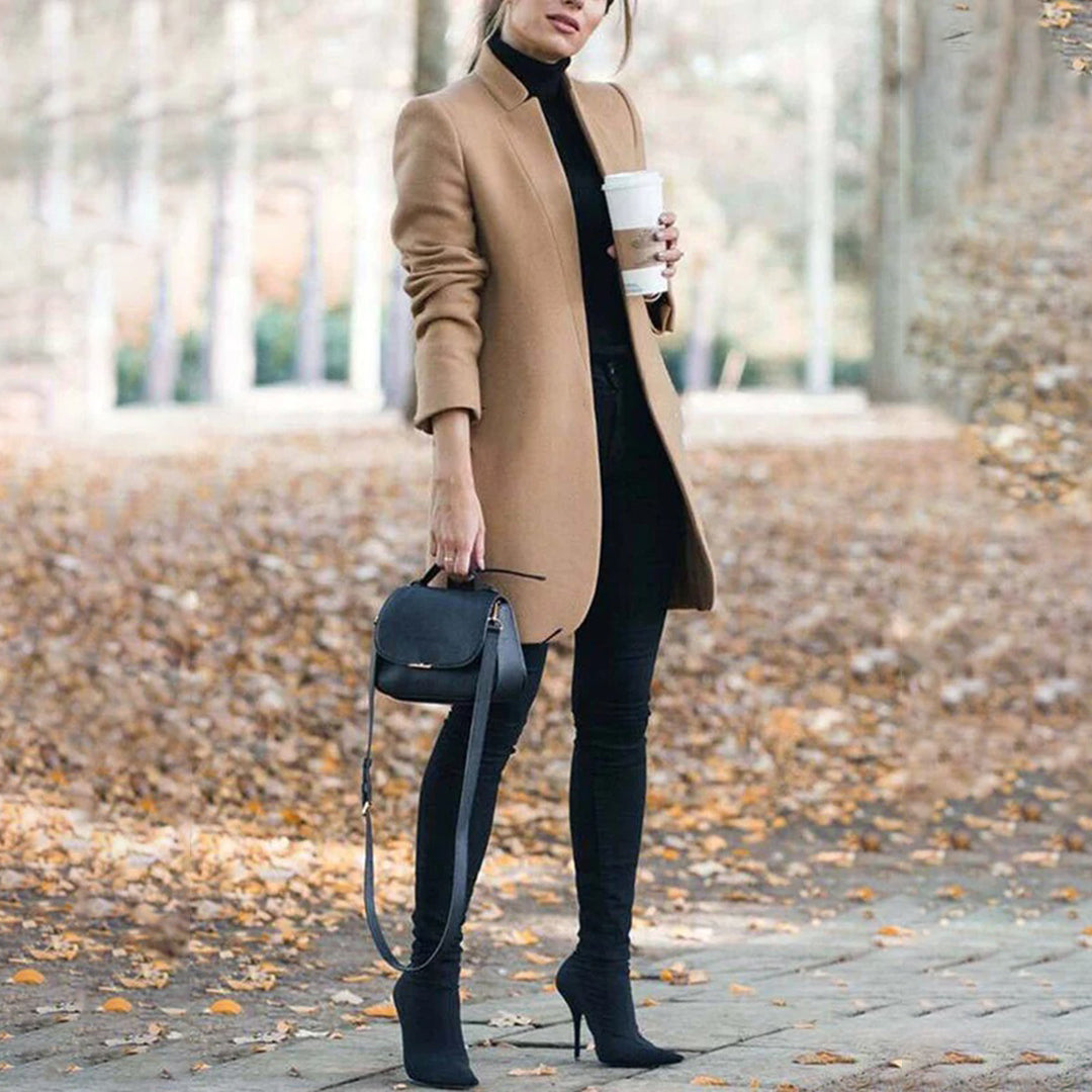 Eleganter Frühlingsmantel für Frauen