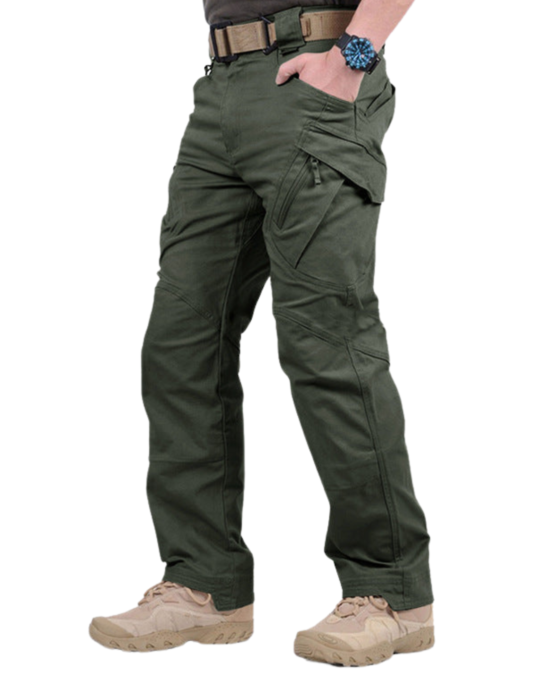Wasserdichte Multifunktionale Cargohose für Outdoor-Abenteuer – Achim
