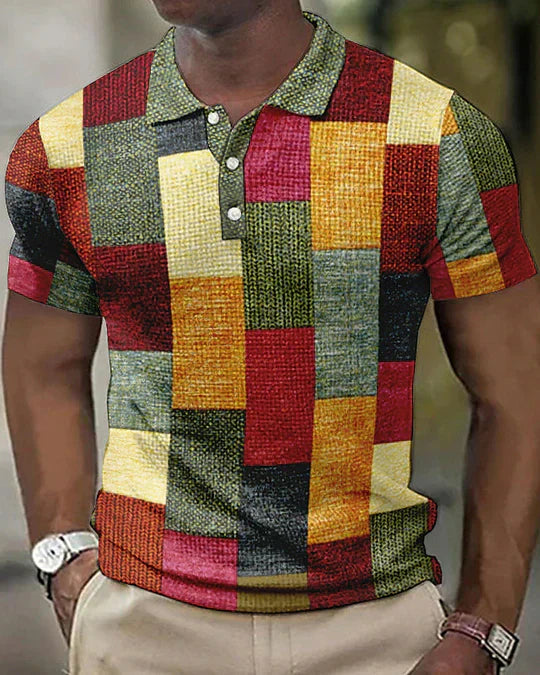 Klassisches Poloshirt aus Baumwolle für Alltag – Rüdiger
