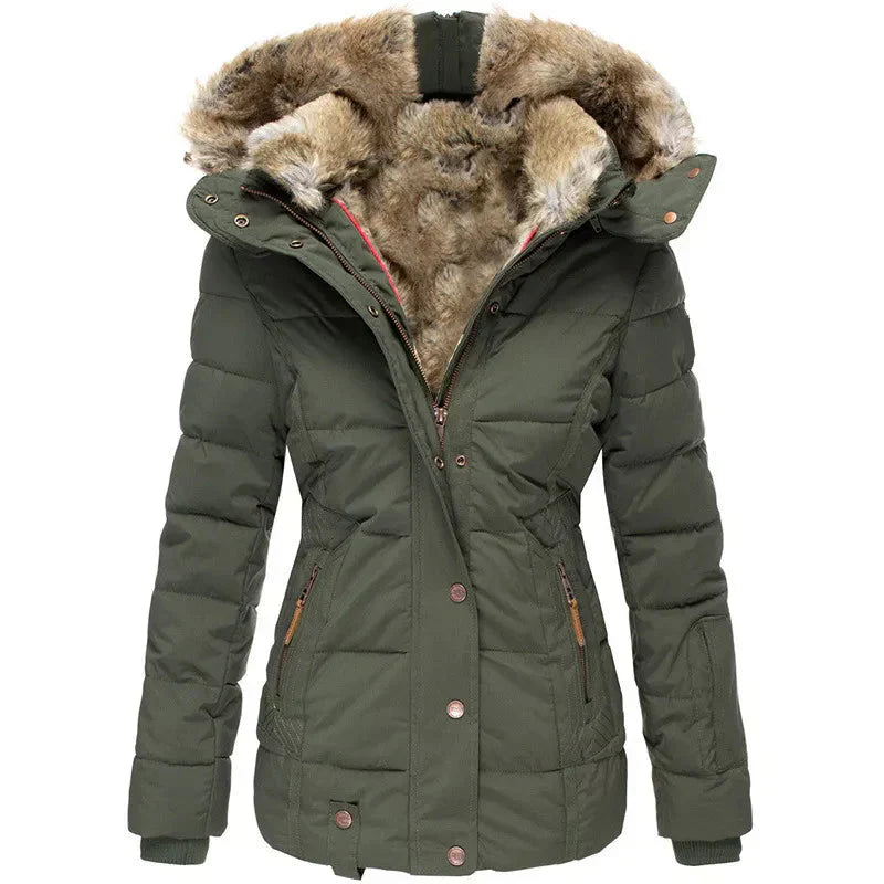 Anna™ | Warme Fleece gefütterte Winterjacke