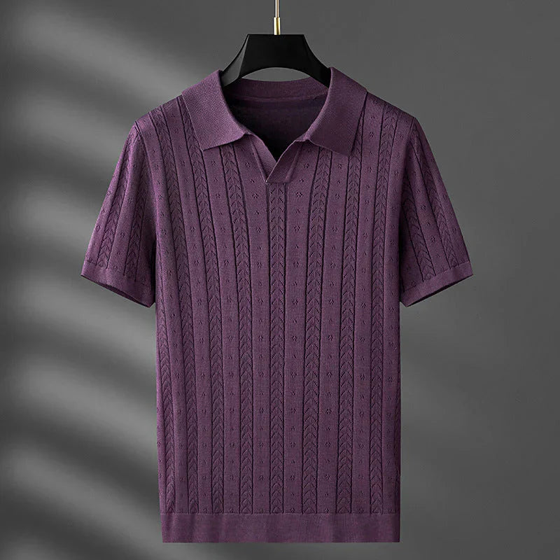 Elegantes Strickpolo für jeden Anlass – Lasse