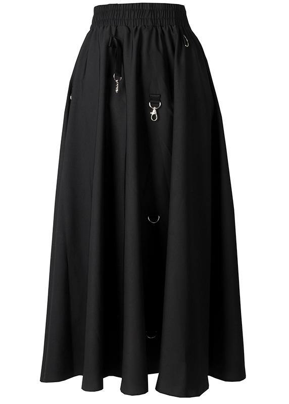 Kylie | Asymmetrischer Baumwollrock mit Cinch