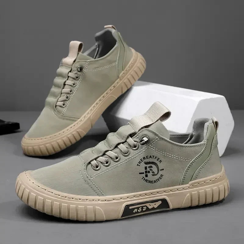 Khaki Orthopädische Freizeitschuhe - Viktor