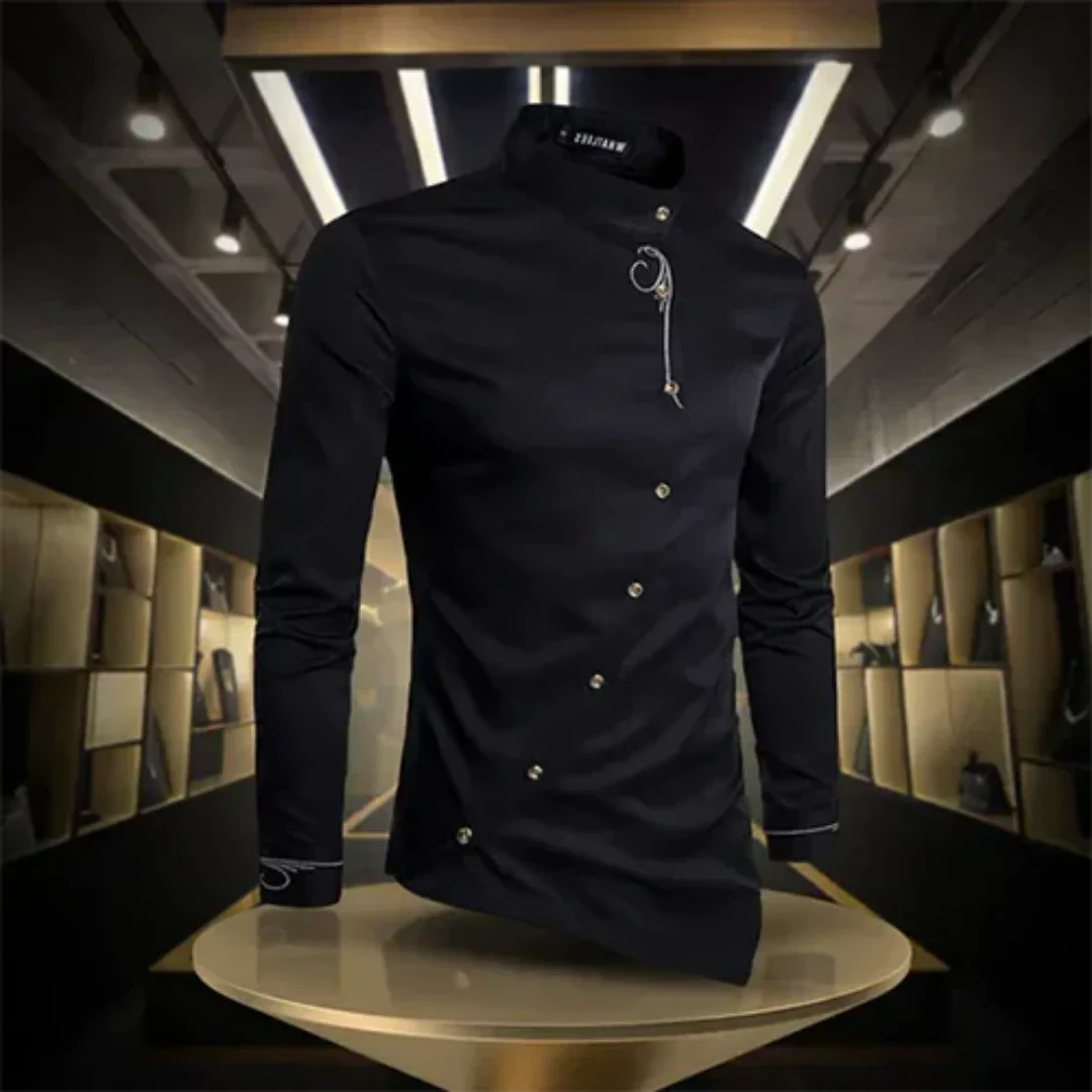 Madden | Herren Retro Hemd | Langarm
