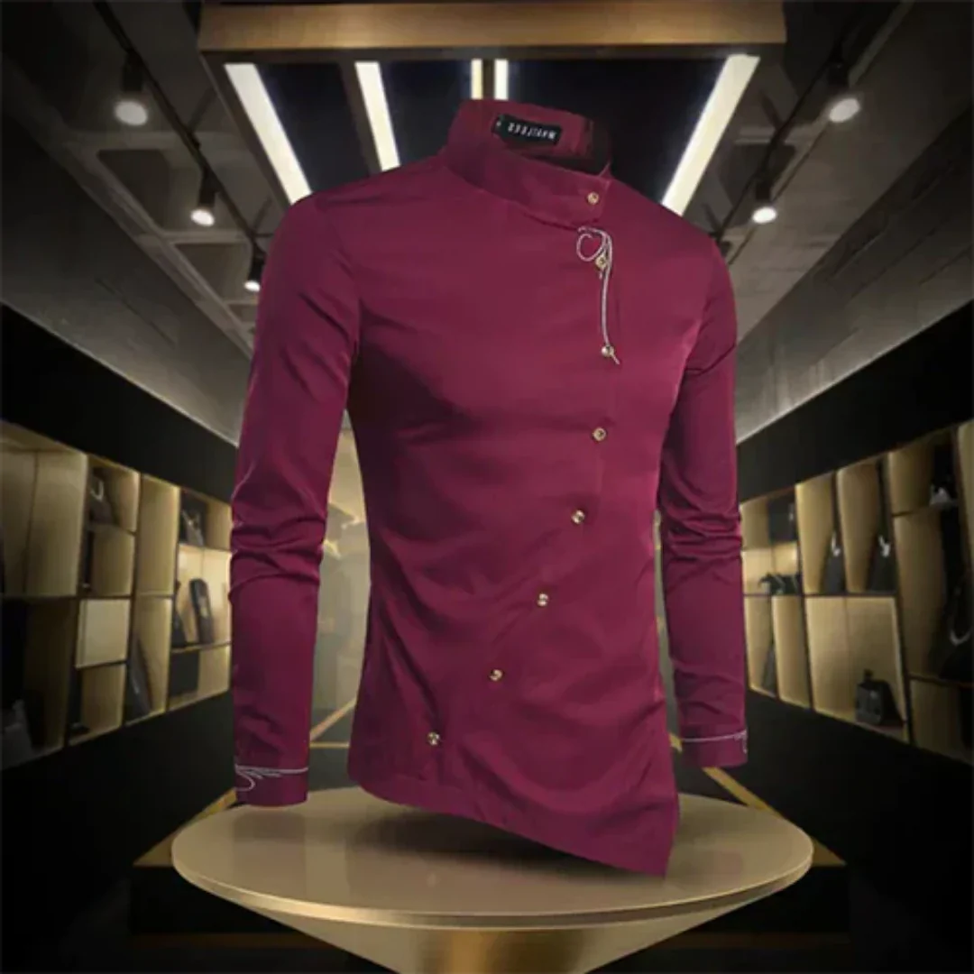 Madden | Herren Retro Hemd | Langarm