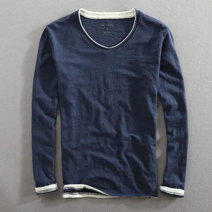 Herren-Shirt aus Baumwolle mit Vintage-Stil – Gotthard