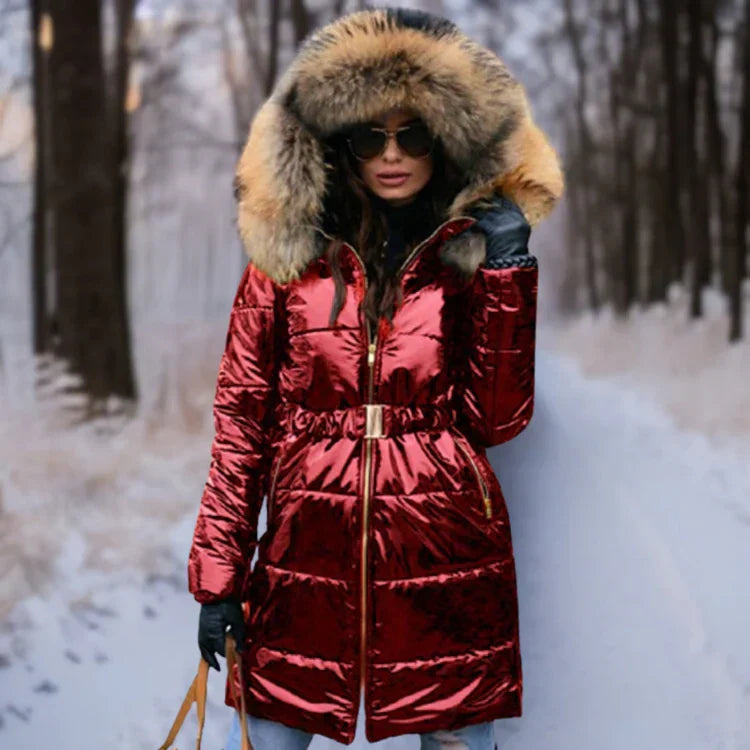 Wunderschön Lange Winterjacke für Damen