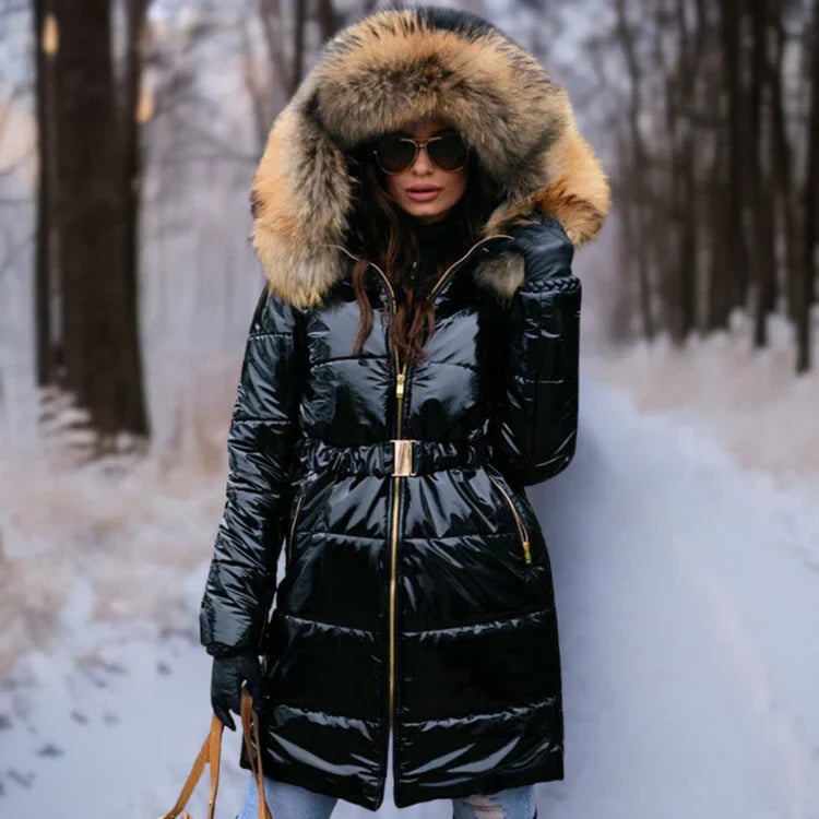 Wunderschön Lange Winterjacke für Damen