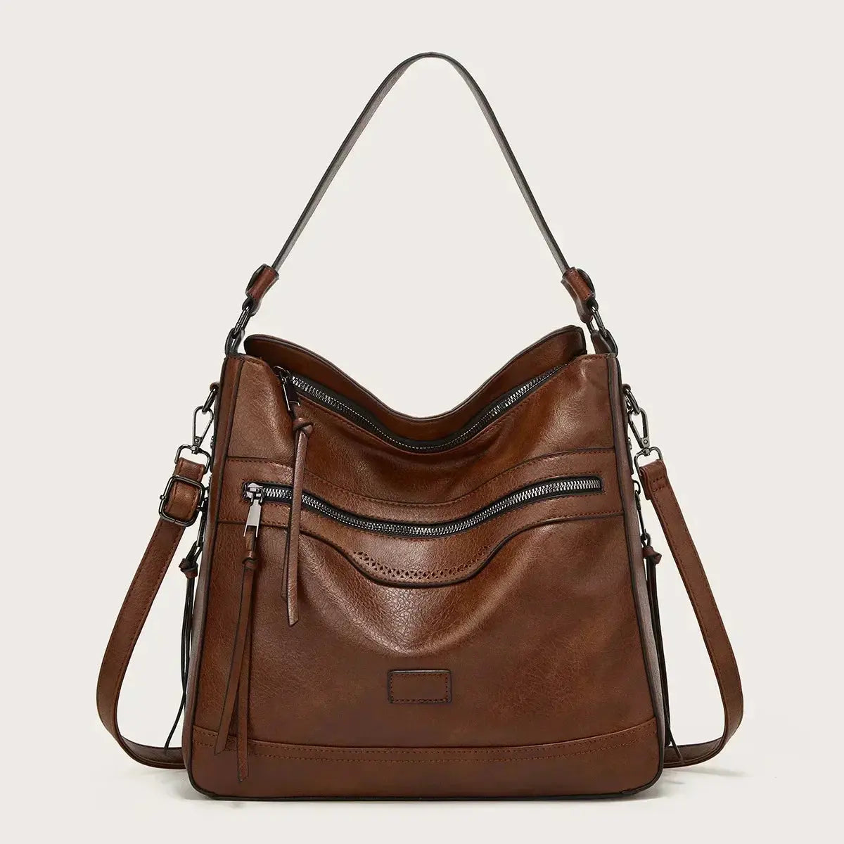 Muriels Vintage-Charme | Lederschultertasche