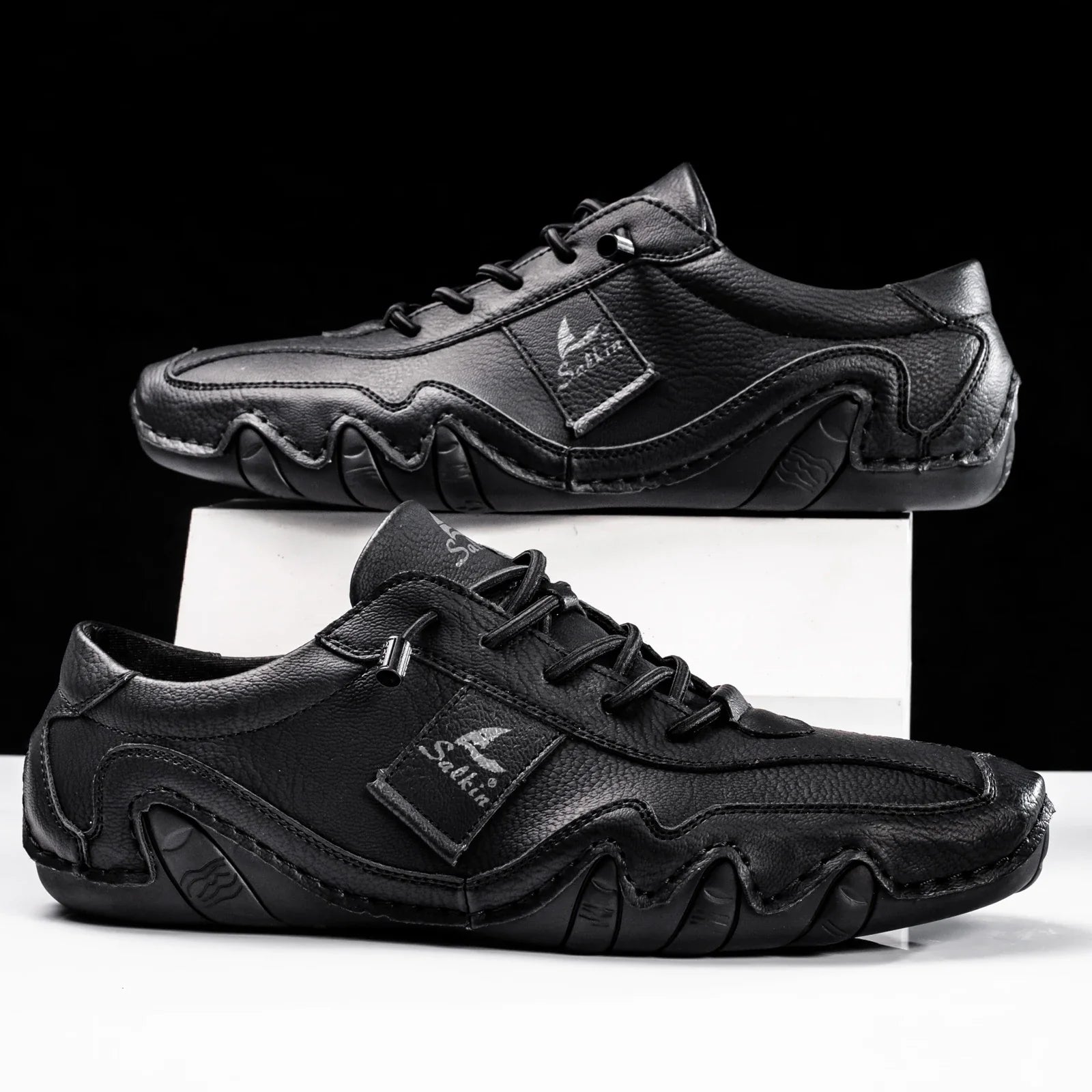 Stuttgart | Leder Freizeitschuhe Herren Designer Mode perfekte Passform