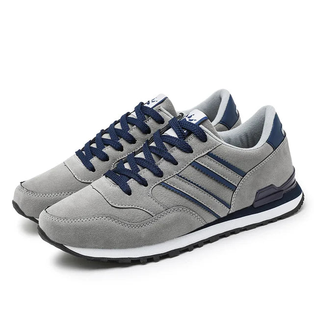 Graue Atmungsaktive Sneaker - Noah