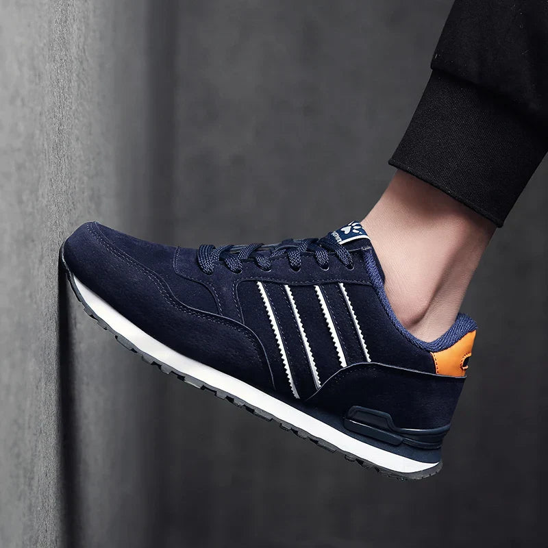 Graue Atmungsaktive Sneaker - Noah