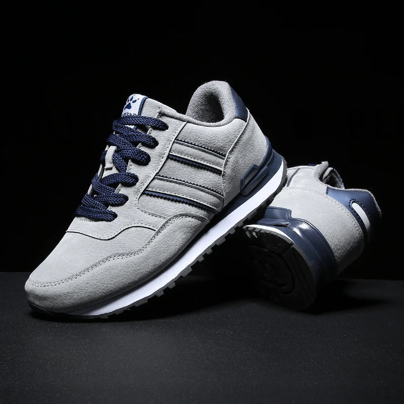 Graue Atmungsaktive Sneaker - Noah