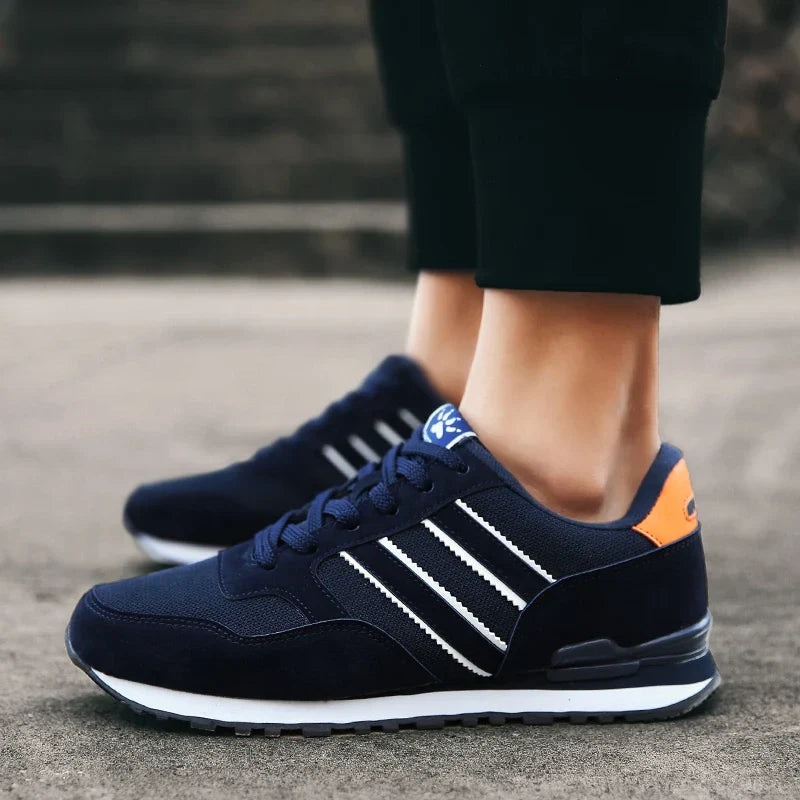 Graue Atmungsaktive Sneaker - Noah