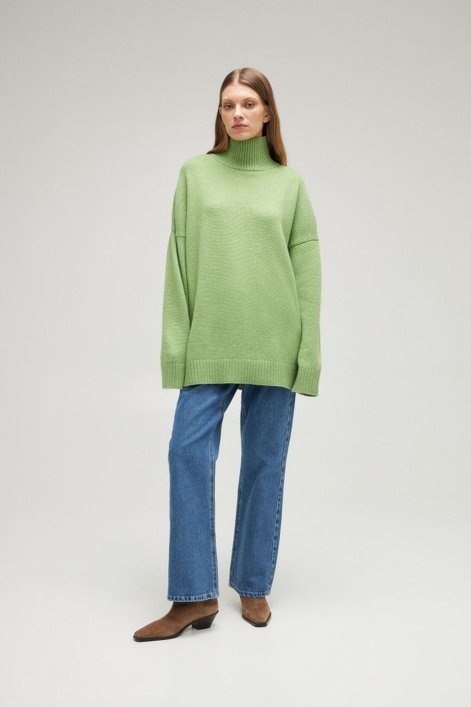 Gemütlicher Rollkragenpullover