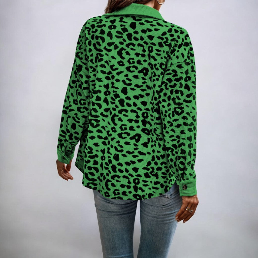 Maya | Stilvolle Leopardenjacke