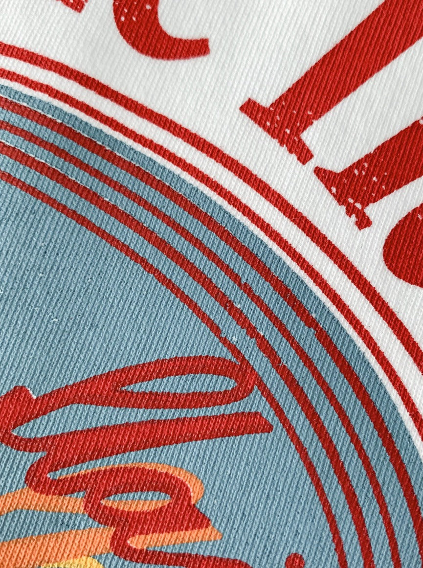 Lockeres T-Shirt mit kurzen Ärmeln und Buchstaben-Print